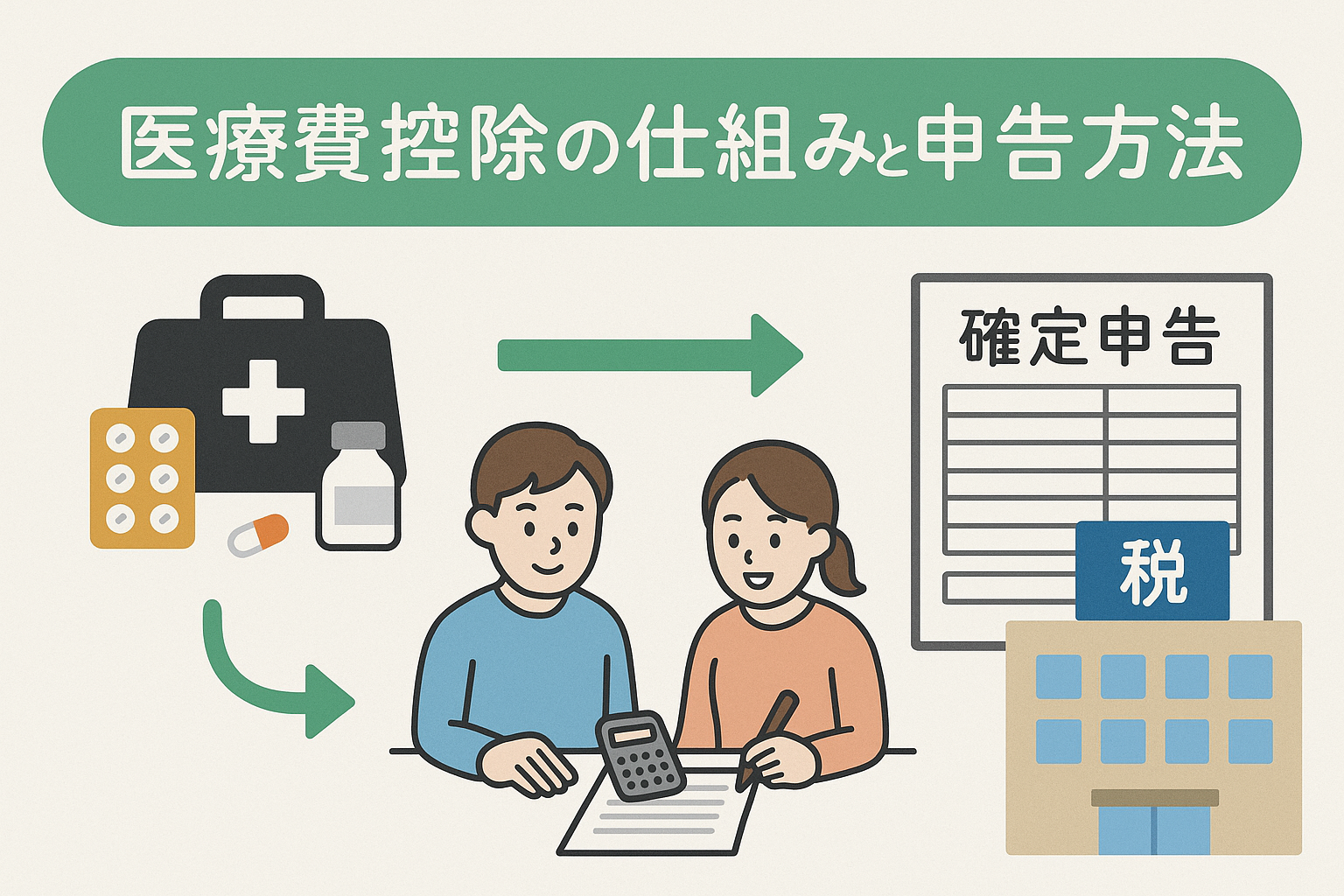 医療費控除の仕組みと申告方法