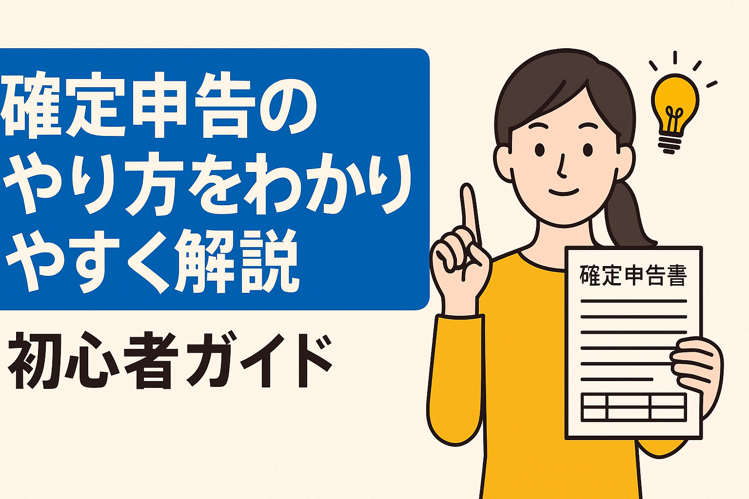 確定申告の初心者ガイド