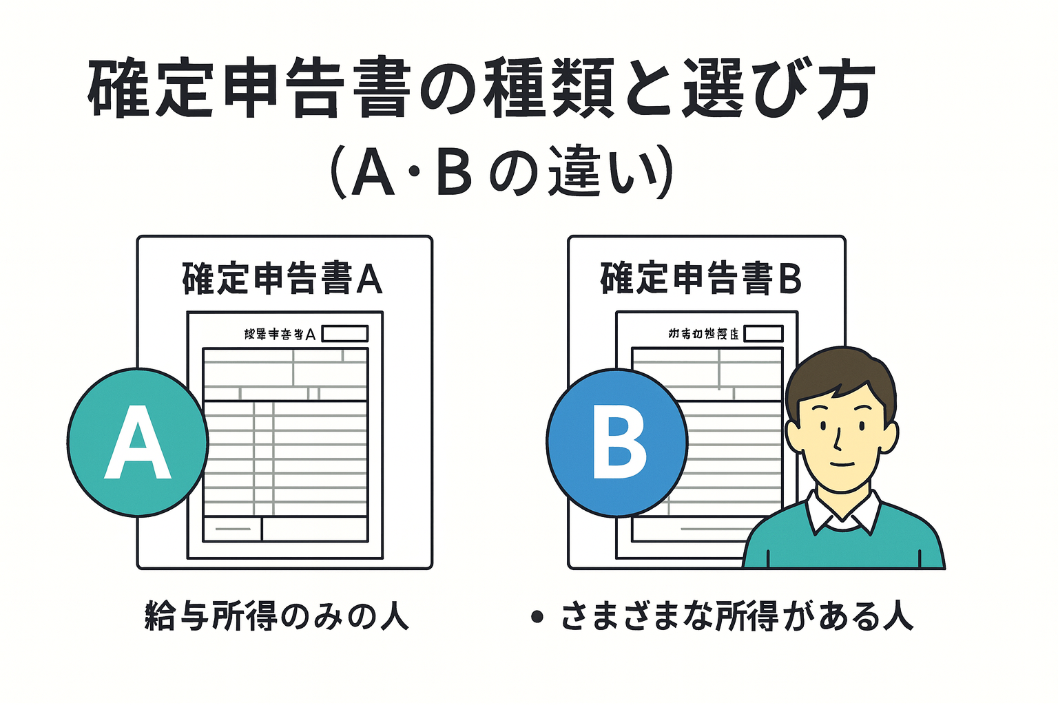 確定申告の種類と選び方