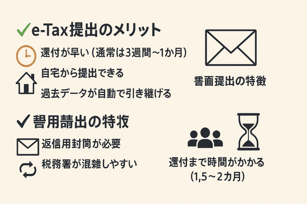 etaxのメリット図解